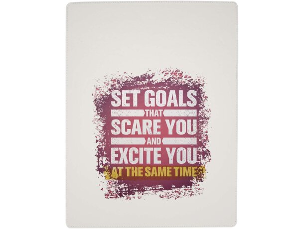 Portapapeles A4 Clast con cierre magnético y material reciclado Blanco detalle 5