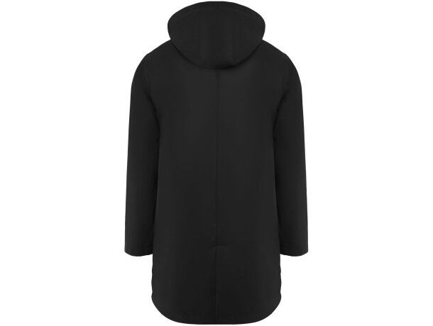 Chubasquero impermeable Sitka Roly con capucha y visera Negro intenso detalle 2