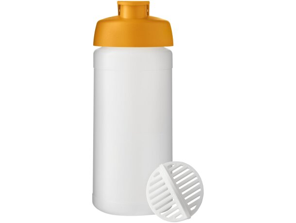 Bidón mezclador de 500 ml Baseline Plus Naranja/transparente escarchado detalle 14
