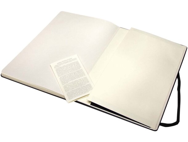 Cuaderno de dibujo A4 Moleskine con papel certificado FSC Negro intenso detalle 2