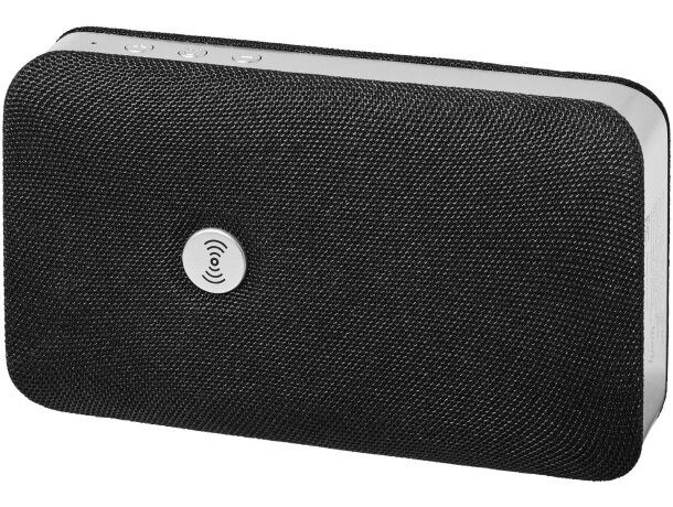 Altavoz Bluetooth® con batería externa inalámbrica Palm Negro intenso detalle 5