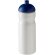 H2O Active® Base Bidón deportivo con Tapa Dome de 650 ml Blanco/azul