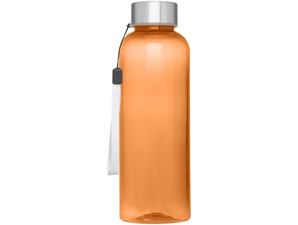 Bidón deportivo Bodhi 500ml de RPET con tapa de acero reciclado Naranja transparente detalle 21