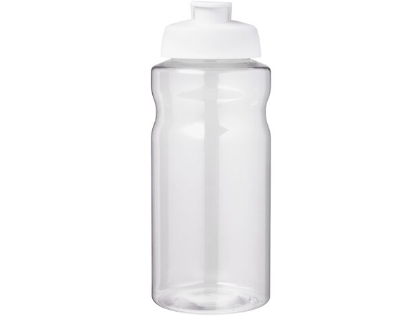 Bidón deportivo con tapa Flip 1 litro H2O Active Big Base Blanco detalle 6