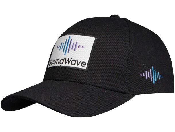 Kit muestras gorras recicladas algodón sostenible Aware Blanco detalle 4