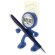 Reloj de sobremesa con despertador marciano