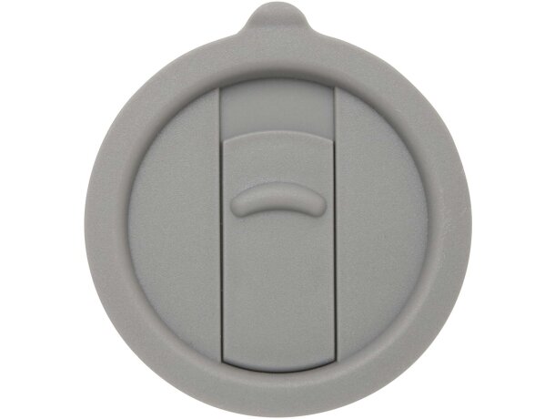 Taza térmica de gres Carter con tapa antiderrame 450ml Gris detalle 12