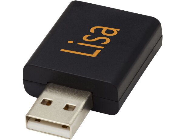 Bloqueador de datos USB Incognito protección dispositivos Negro intenso detalle 3