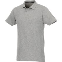 Polo piqué algodón BCI manga corta con tapeta