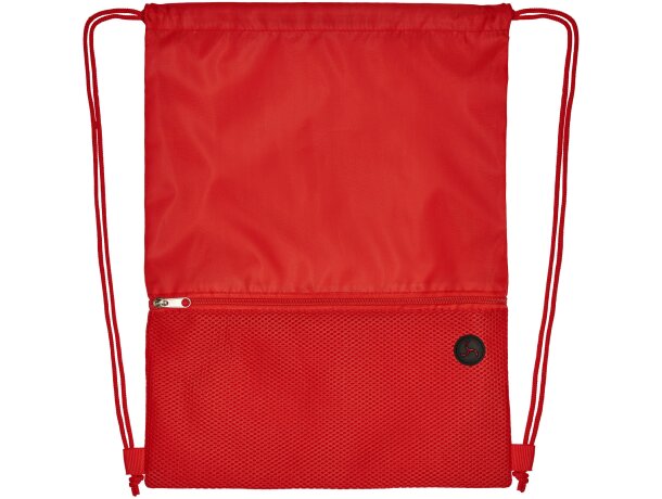 Mochila de cuerdas para empresa poliéster Oriole Rojo detalle 12