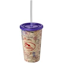 Vaso de pared doble de 350 ml Brite-Americano® personalizado