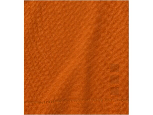 ELEVATE Polo Calgary Naranja detalle 31