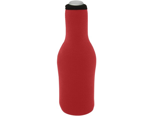 Funda para botellas térmicas de neopreno plegable Fris Rojo detalle 12