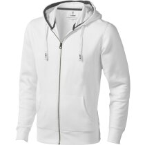 Sudadera con cremallera y capucha contrastada para empresas