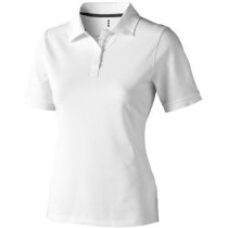 Polo de mujer 100% algodón blanco