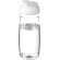 H2O Active® Pulse Bidón deportivo con Tapa Flip de 600 ml Transparente/blanco
