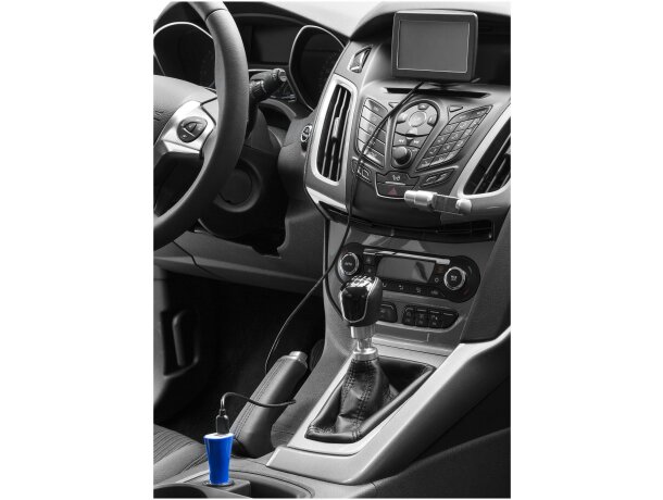 Adaptador doble para coche con usb barato