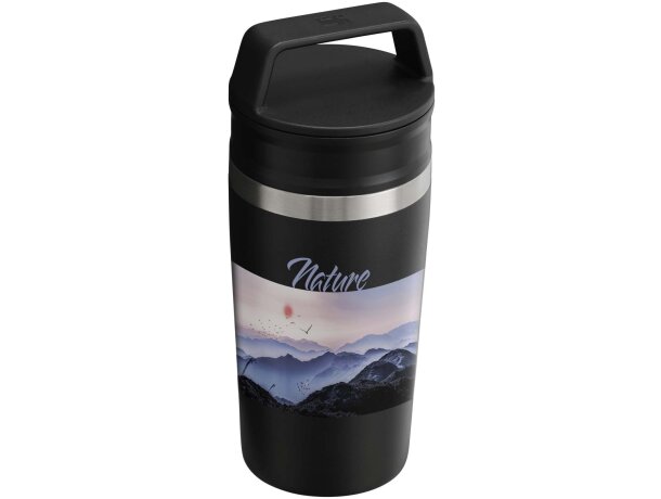 Taza viaje 350ml Stanley Café-To-Go con tapa antifugas Negro intenso detalle 5