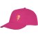 Gorra dividida en 6 paneles. Ideal para merchandising Magenta detalle 10