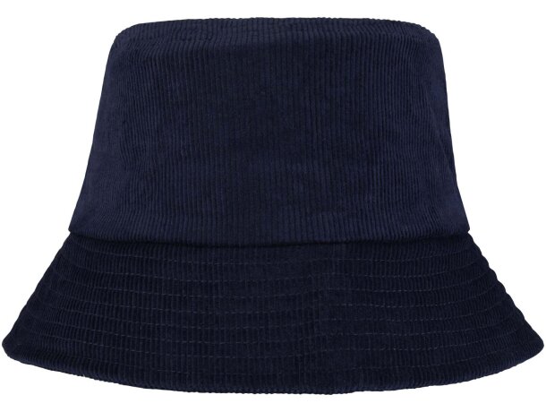 Gorro pana reciclada Howson con algodón sostenible Azul marino detalle 5