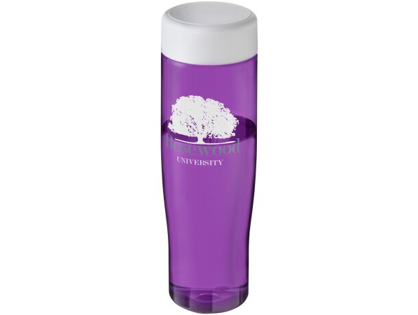 H2O Active® Tempo Bidón deportivo con tapa de rosca de 700 ml Morado/blanco detalle 61