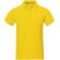 Polo de manga corta algodón BCI 200 g/m2 Elevate Life Calgary Amarillo detalle 8