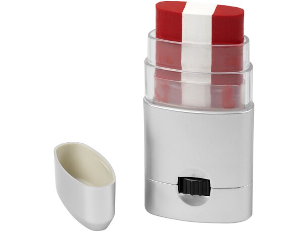 Pintura corporal Velox Rojo/blanco/rojo detalle 39