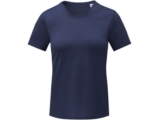 Camisetas mujer cuello redondo 105 g/m2 Elevate Essentials Kratos Azul marino detalle 4