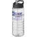 H2O Active® Treble Bidón deportivo con tapa con boquilla de 750 ml Transparente/negro intenso detalle 6