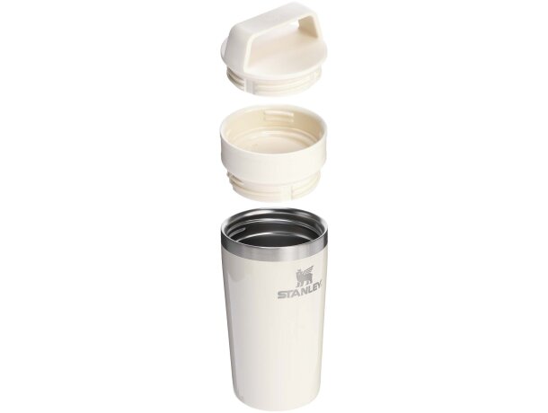 Taza viaje 350ml Stanley Café-To-Go con tapa antifugas Crema detalle 3