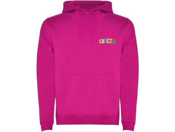 Sudadera con capucha infantil Urban Roly bicolor personalizable detalle 43