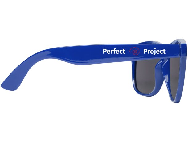 Gafas de sol Sun Ray de PET reciclado Azul real detalle 17