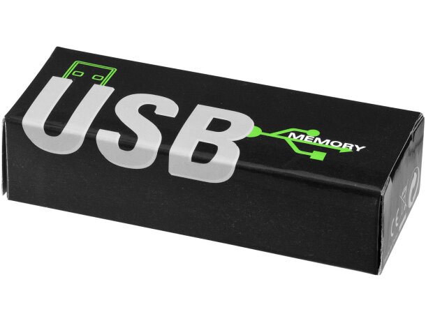 Memoria USB Rotate 16GB con cuerpo giratorio de aluminio Lima detalle 19