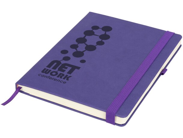 Libreta grande Rivista Morado detalle 32