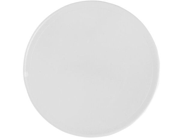 Posavasos redondo Renzo de plástico GPPS personalizable Transparente claro detalle 4