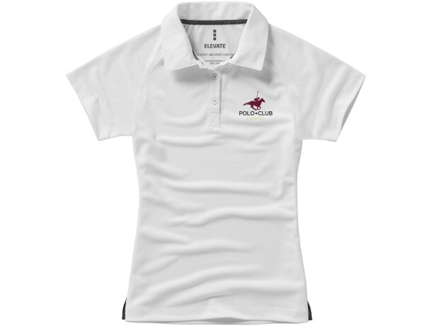 Polo de manga corta de mujer ottawa de Elevate 220 gr personalizado