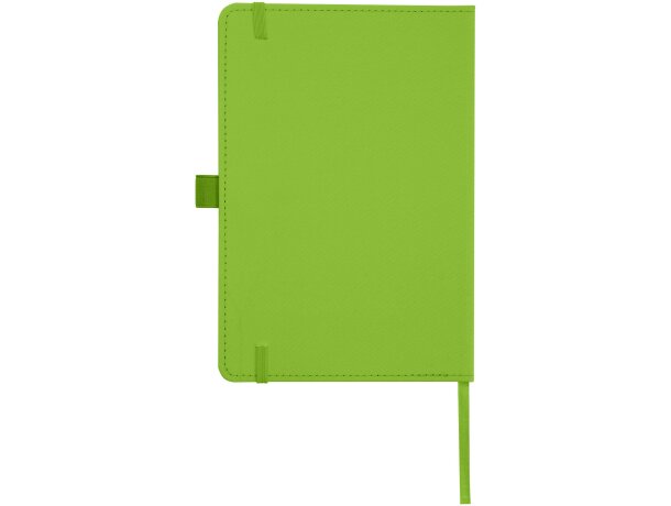 Libreta tapa dura plástico oceánico reciclado Thalaasa FSC Verde manzana detalle 27