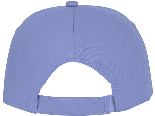 Gorra personalizable de 5 paneles con detalle de ribete Azul claro detalle 15