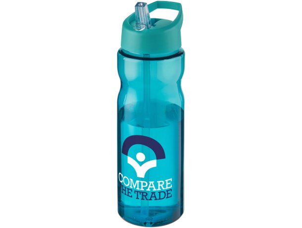 H2O Active® Base Bidón deportivo con tapa con boquilla de 650 ml Azul aqua/azul aqua detalle 99