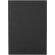Cuaderno Novella Austen A5 tapa blanda 100 hojas papel FSC Negro intenso detalle 28