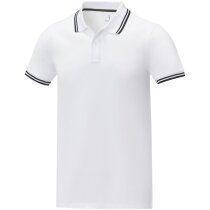 Polo de manga corta con ribete para hombre Amarago personalizada