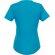 Camiseta de manga corta de material reciclado GRS para mujer Jade Azul nxt detalle 16