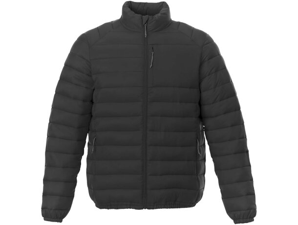 Chaqueta aislante de material reciclado hombre Athenas Negro intenso detalle 14