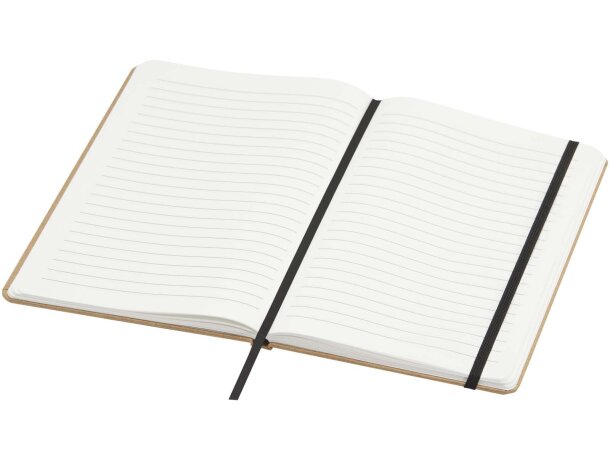 Libreta de papel de piedra A5 con páginas rayadas Holm Beige detalle 4