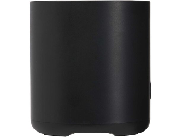 Altavoz inalámbrico Hunor de plástico reciclado con Bluetooth Negro intenso detalle 3