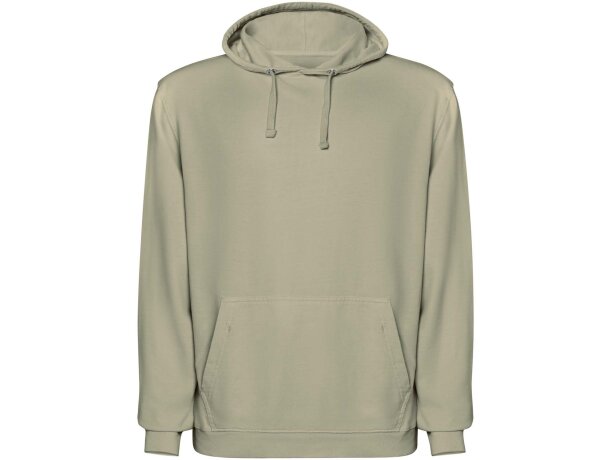 Sudadera con capucha unisex Kenia Roly algodón lavado con ácido Verde oscuro detalle 24