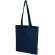 Bolsa tote 7L algodón reciclado certificado GRS Peru Blend Azul marino