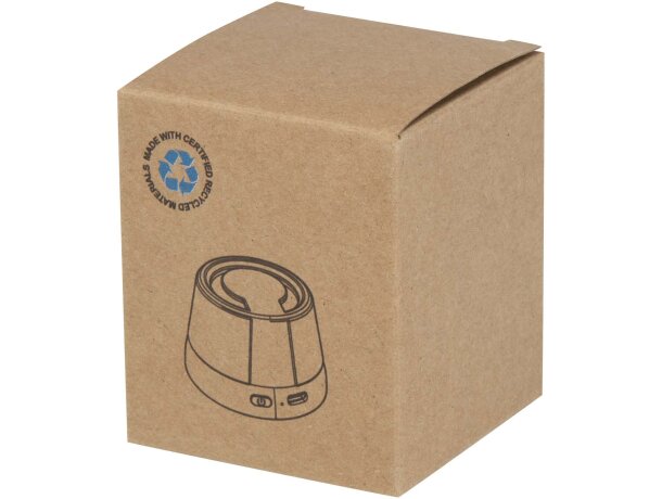 Altavoz inalámbrico magnético Horna con plástico reciclado Negro intenso detalle 4