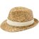 Sombrero de paja Pricus natural con banda personalizable Natural/natural