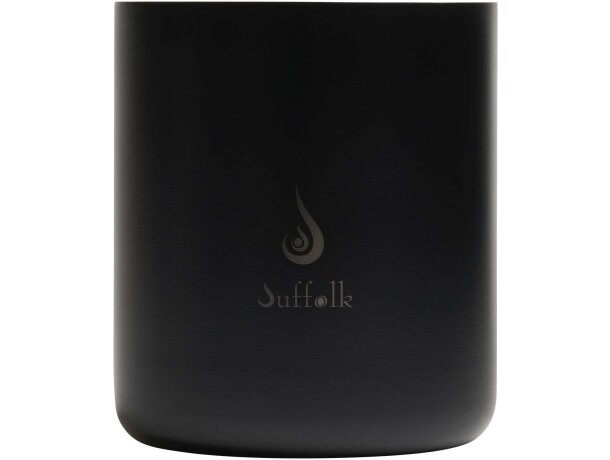 Vela perfumada Wellmark de cera de soja 100% natural Negro intenso detalle 16